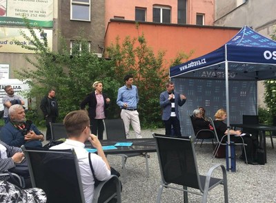ARCHITEKTI PŘEDSTAVILI NÁVRH NA ODDYCHOVOU ZÓNU NA MASARYKOVĚ NÁMĚSTÍ