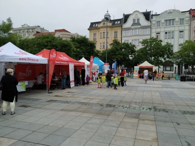 Městský obvod uspořádal Den zdraví a Férový piknik na Masarykově náměstí