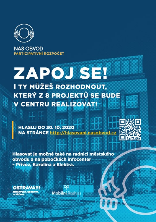 Náš obvod - bylo spuštěno hlasováí veřejnosti v rámci participativního rozpočtu