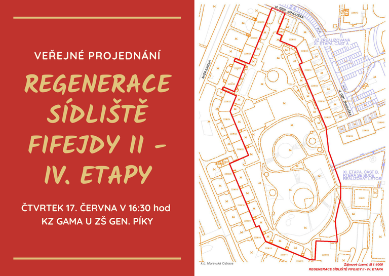 VEŘEJNÉ PROJEDNÁNÍ REGENERACE SÍDLIŠTĚ FIFEJDY II - IV. ETAPA