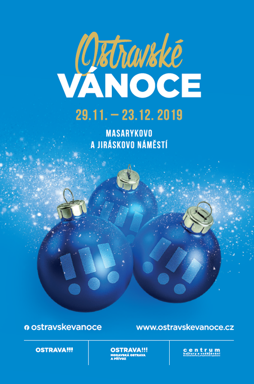 Adventní čas v centru Ostravy startuje 29. listopadu 2019