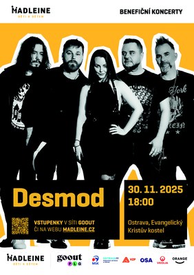 Benefiční koncert „Děti k dětem“ s kapelou Desmod