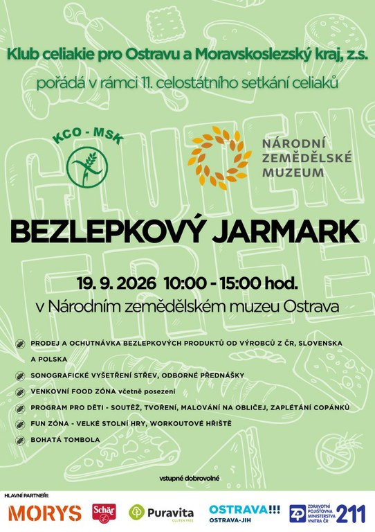 Bezlepkový jarmark nabídne inspiraci, odborné rady i chutné dobroty