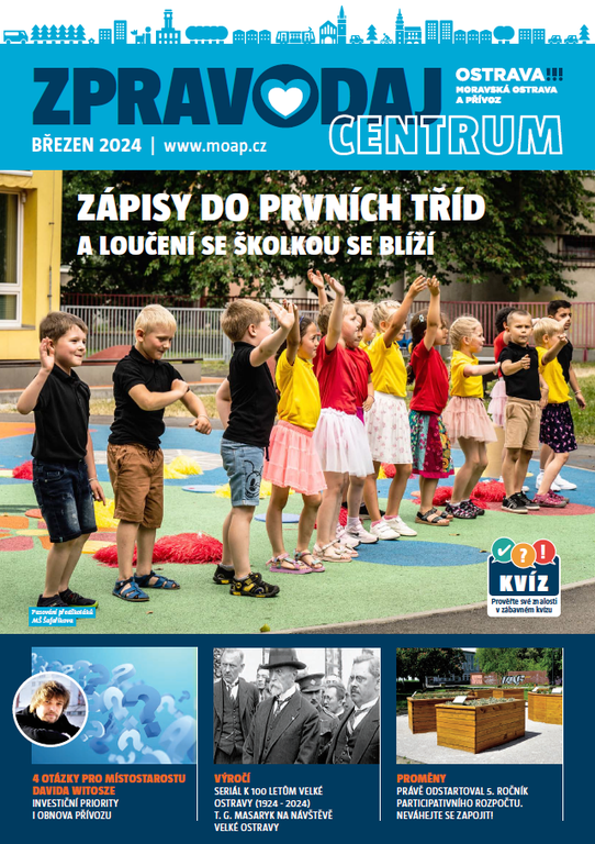 Březnový zpravodaj Centrum je ZDE!