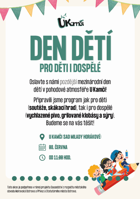 DEN DĚTÍ V SADU MILADY HORÁKOVÉ U KAMČI