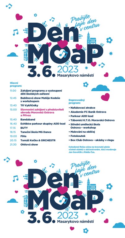 Den MOaP již tuto sobotu 3. června