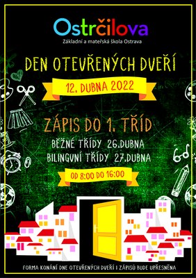  Den otevřených dveří ZŠ Ostrčilova