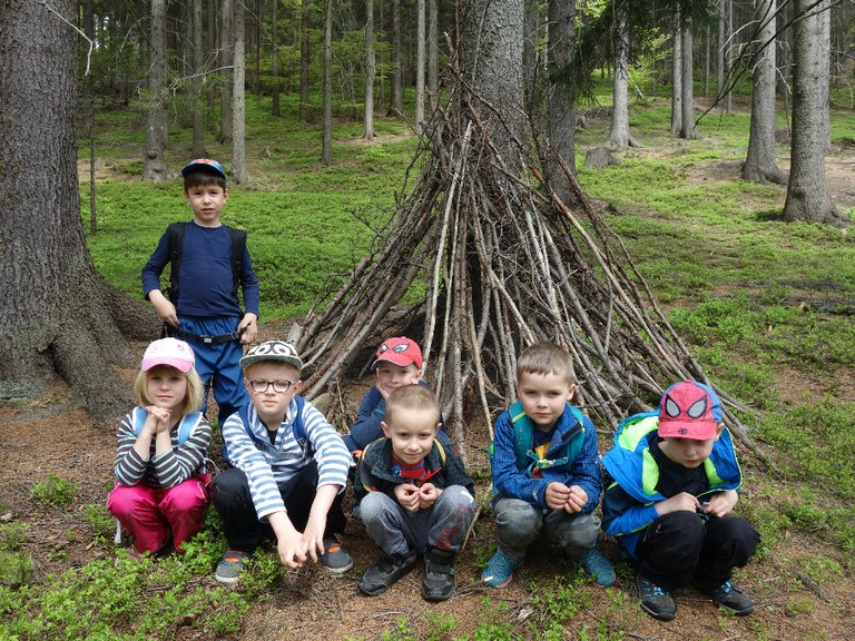 Děti z MŠ Lechowiczova byly na škole v přírodě