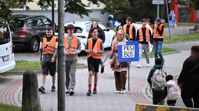 Dotazníkový průzkum - školní ulice Ostrčilova 