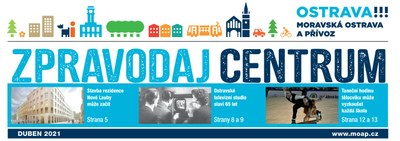 Dubnové číslo Zpravodaje Centrum je tady