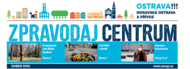 Dubnové číslo zpravodaje Centrum míří do vašich schránek