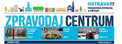 Dubnové číslo zpravodaje Centrum míří do vašich schránek
