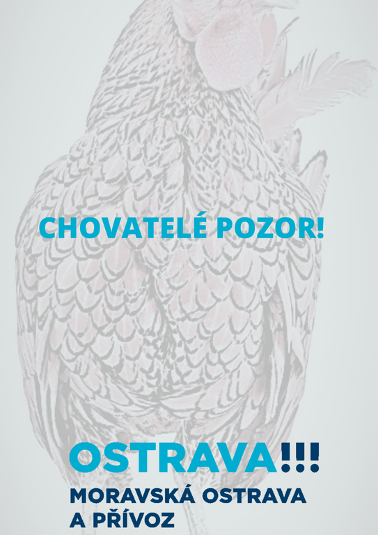 Důležité upozornění pro chovatelé ptactva 