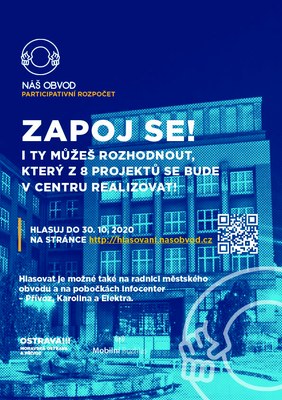 Hlasování v rámci 1. ročníku participativního rozpočtu dneškem spuštěno!