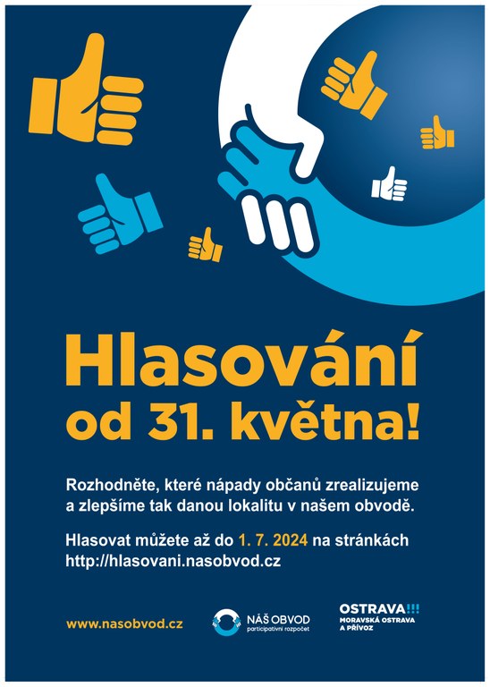 Hlasujte v 5. ročníku participativního rozpočtu Náš obvod