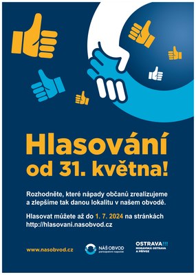 Hlasujte v 5. ročníku participativního rozpočtu Náš obvod