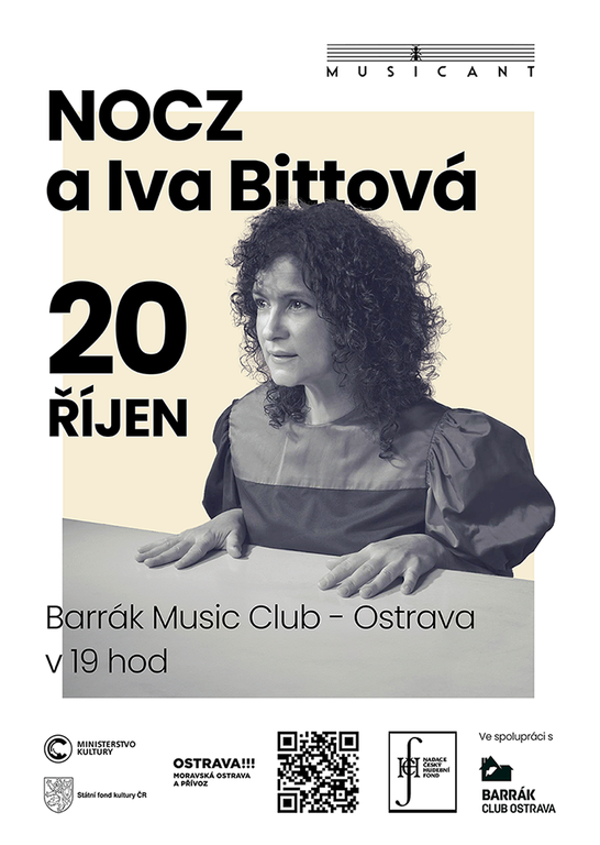 Koncert NOCZ Quartet & Ivy Bittové v Barrák Music Club