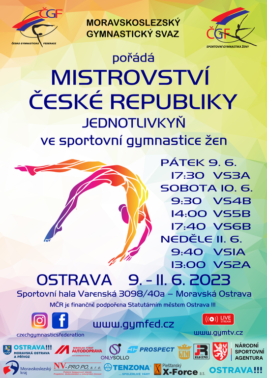 Mistrovství České republiky jednotlivkyň ve sportovní gymnastice 2023