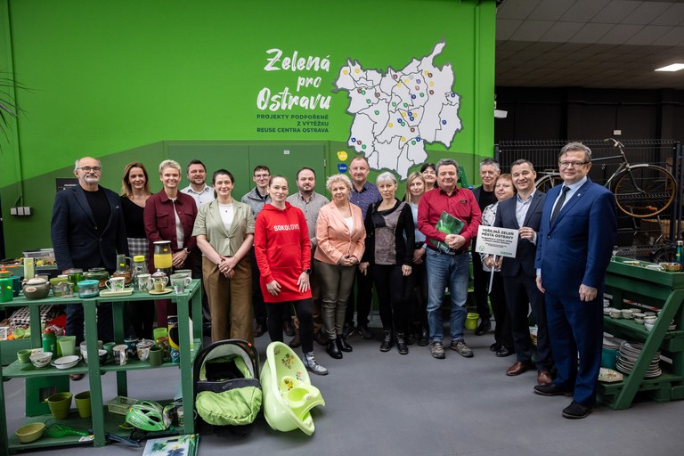 Moravská Ostrava a Přívoz získala podporu pro zeleň z programu Zelená pro Ostravu 2026