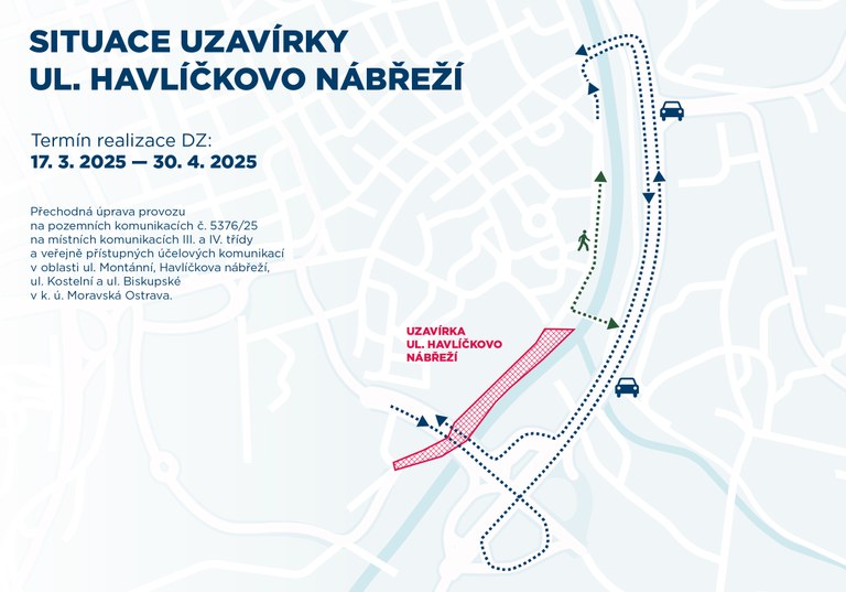 Na břeh Ostravice se vrátí stroje, začíná další část revitalizace