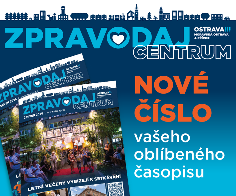 Nový zpravodaj Centrum už míří do schránek. Online si jej můžete přečíst už nyní
