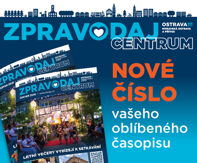 Nový zpravodaj Centrum už míří do schránek. Online si jej můžete přečíst už nyní