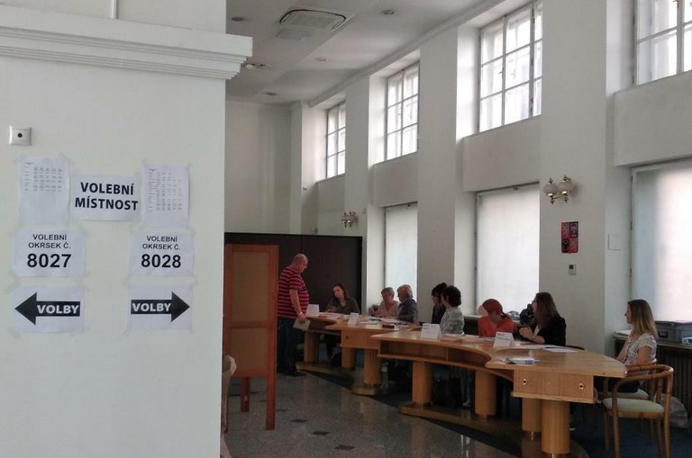 Obyvatelé Moravské Ostravy a Přívozu volili poslance do Evropského parlamentu
