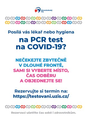 Od 1. února dochází ke změně systému objednávání pacientů na PCR testy
