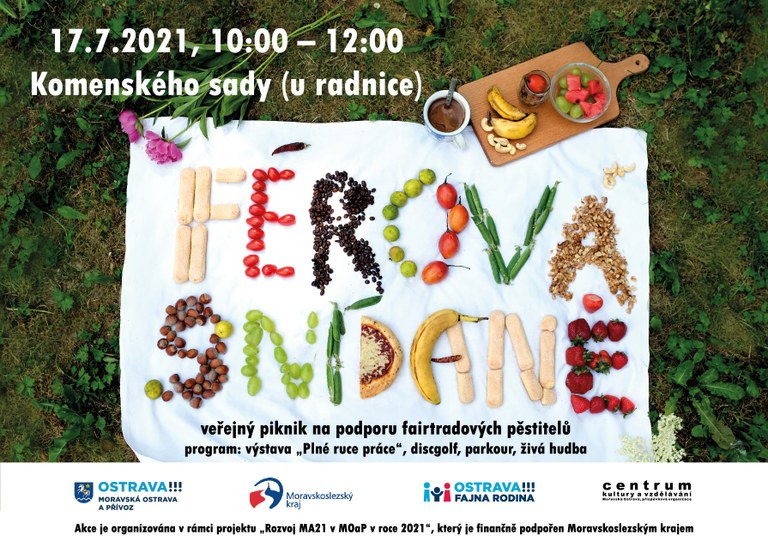Přidejte se k nám a užijte si Férovou snídani v Komenského sadech