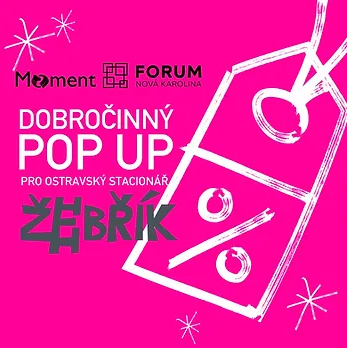 Přijďte na dobročinný pop-up pro Žebřík!