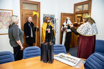 Radnici Moravské Ostravy a Přívozu navštívili Tři králové