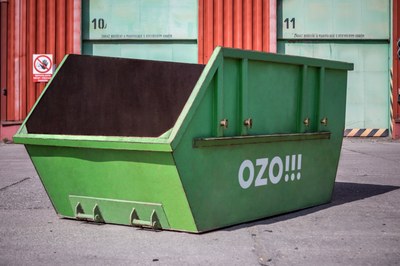 Rozmístění kontejnerů na velkoobjemový odpad v městském obvodu Moravská Ostrava a Přívoz v měsíci únoru 2020
