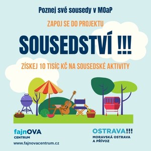 Sousedství!!! 2026: Podpora komunitních aktivit pokračuje