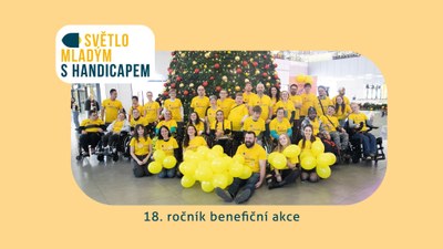 Světlo mladým s handicapem 2025 – benefiční akce, která pomáhá už 18 let