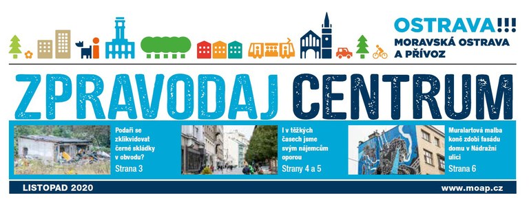 Vychází listopadové číslo zpravodaje Centrum
