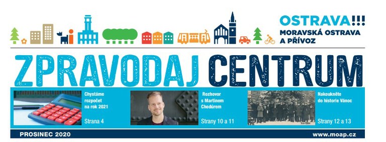 Vychází prosincové číslo zpravodaje Centrum