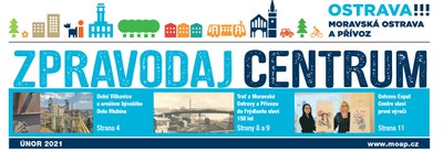 Vychází únorové číslo Zpravodaje Centrum