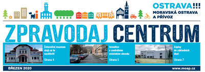 Vyšlo březnové číslo zpravodaje Centrum