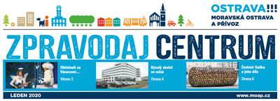 Vyšlo lednové číslo zpravodaje Centrum
