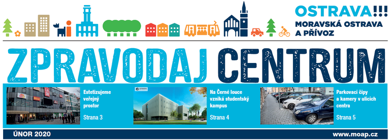 Vyšlo únorové číslo zpravodaje Centrum