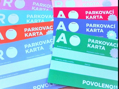 Změna podmínek pro vydávání parkovacích karet