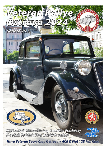 Zveme na 24. ročník Veteran Rallye Ostrava 2024