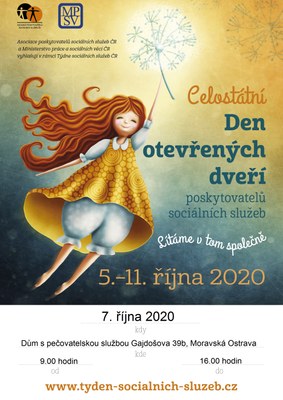 Zveme vás na Den otevřených dveří domu s pečovatelskou službou! 