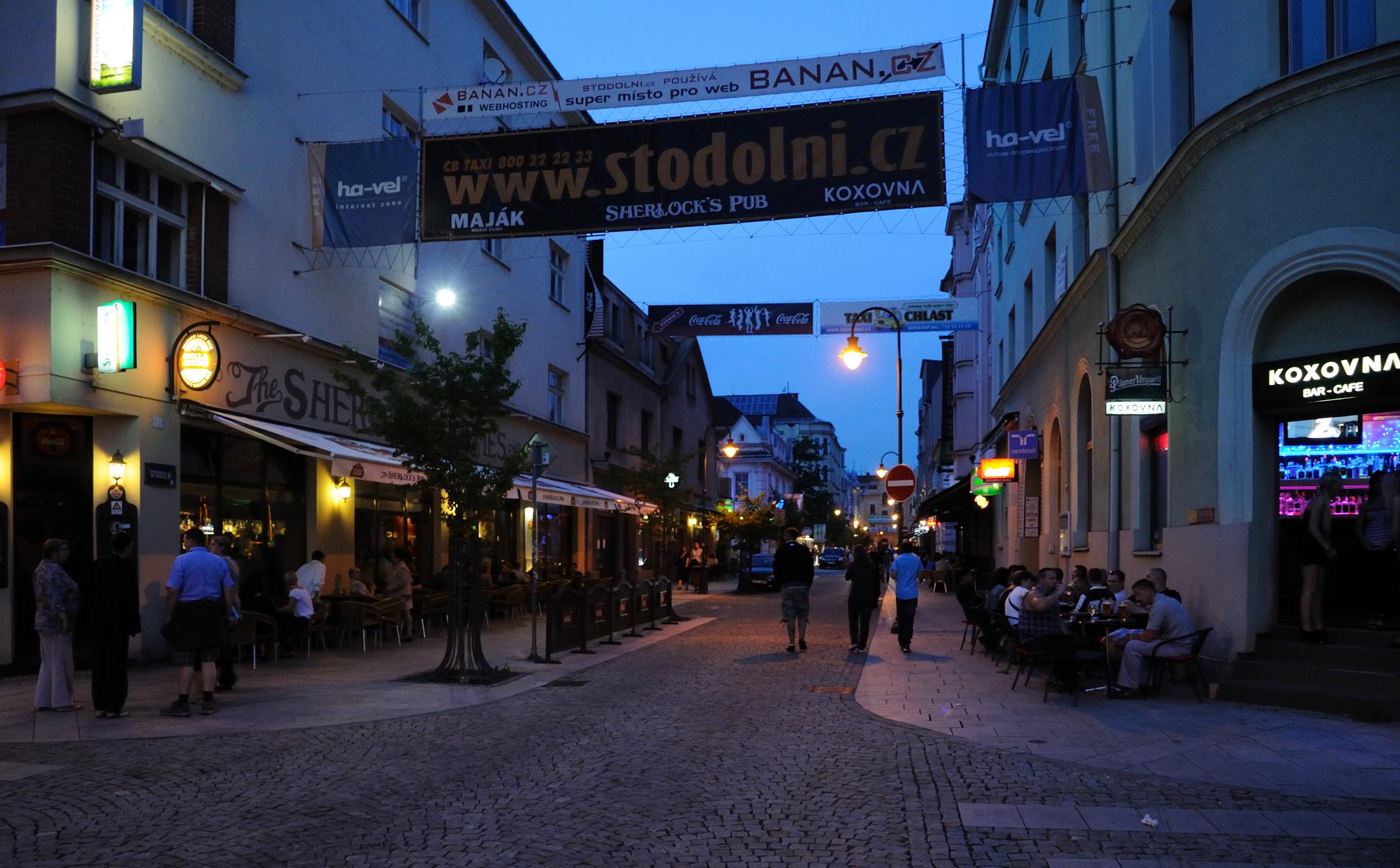 Stodolní ulice — Čeština